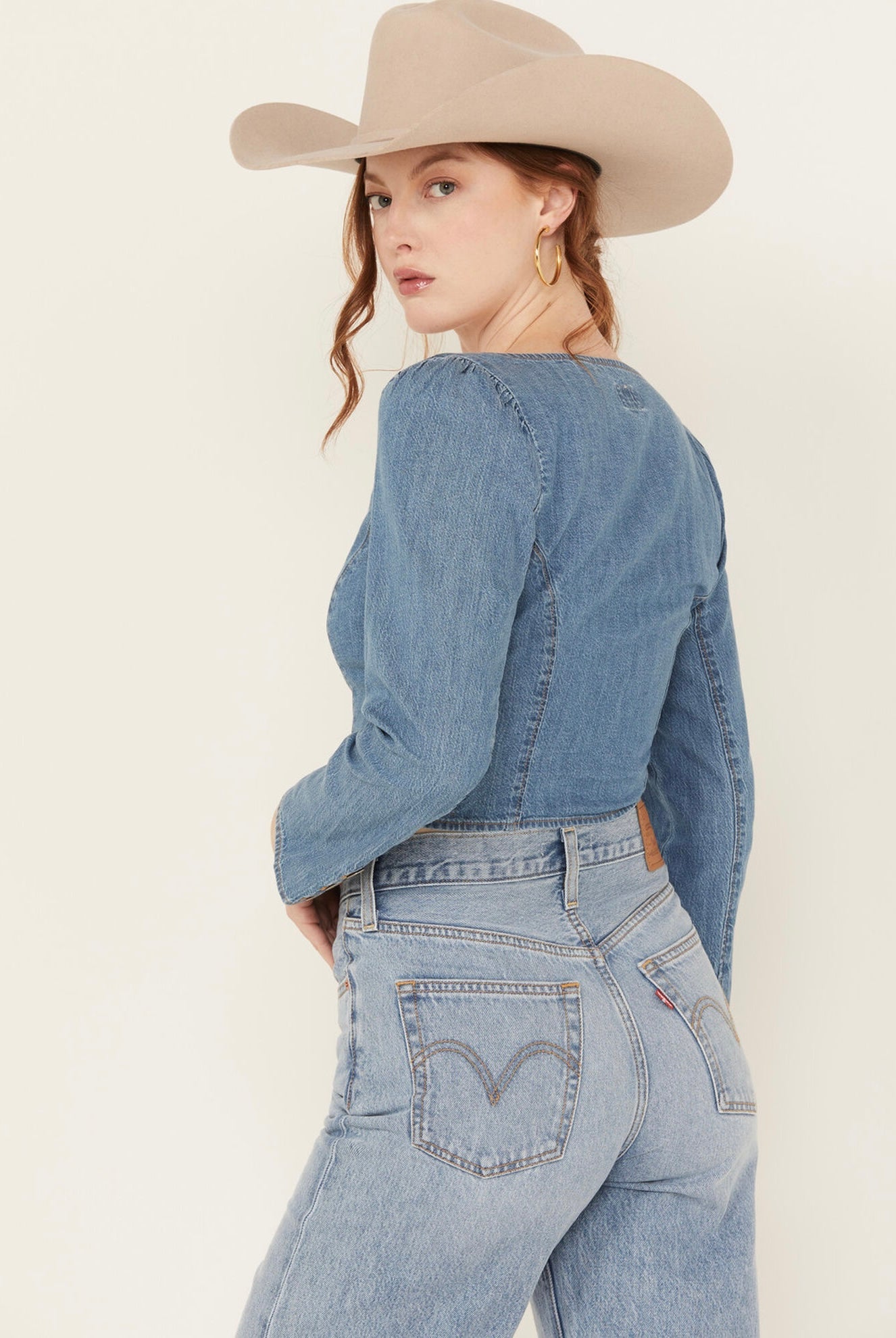 Levi’s Denim Button Down Top - Medium