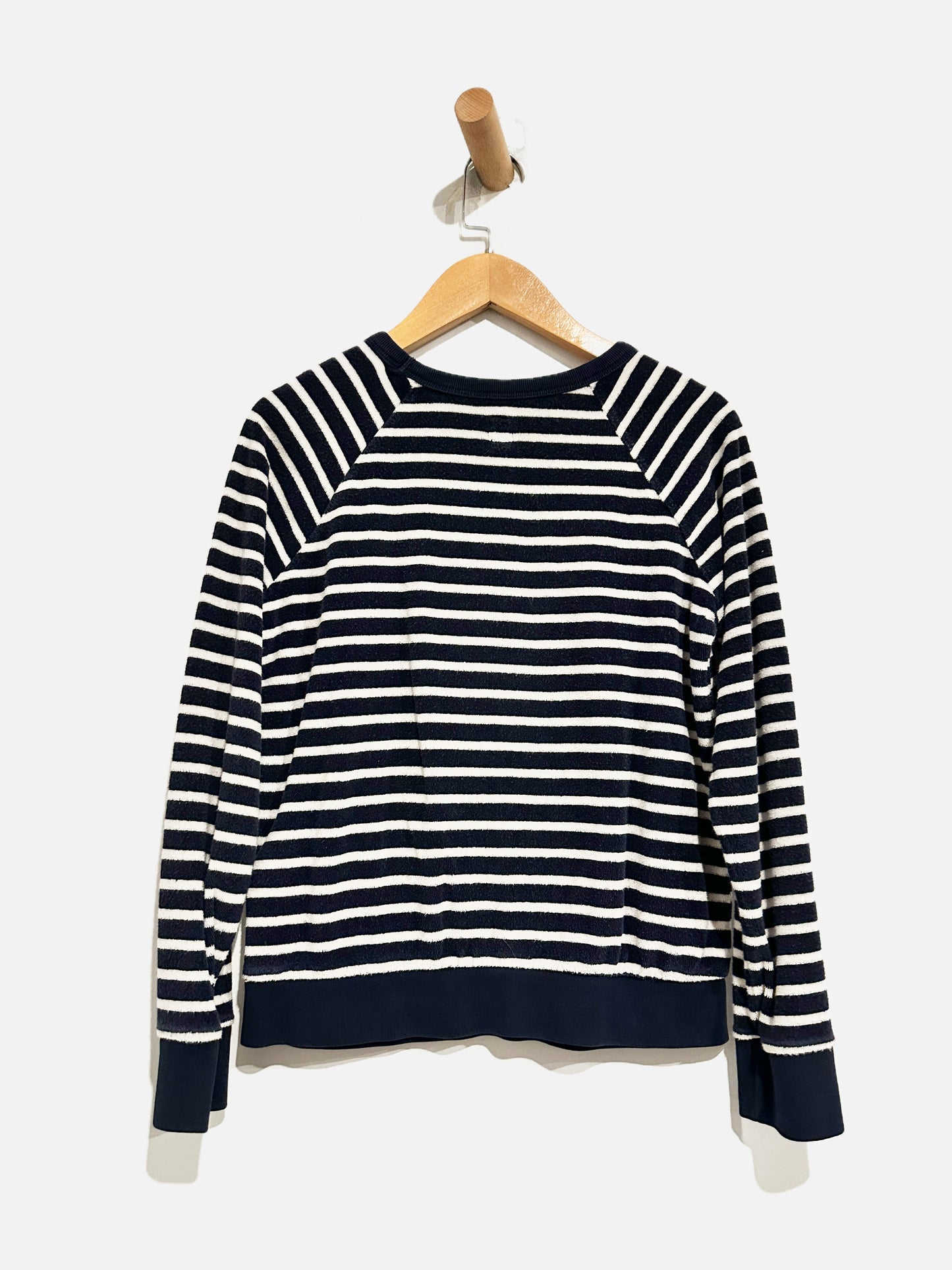 Gap Kids Terry Cloth Long Sleeve Pullover Rainbow Embroidery - L (10yrs)