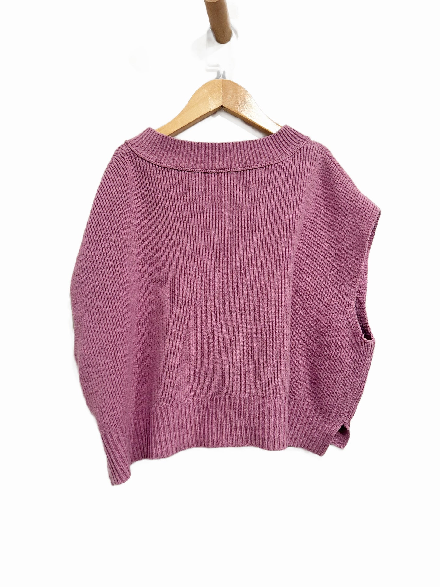 Free People Easy Street Vest in Beauty Berry - XS