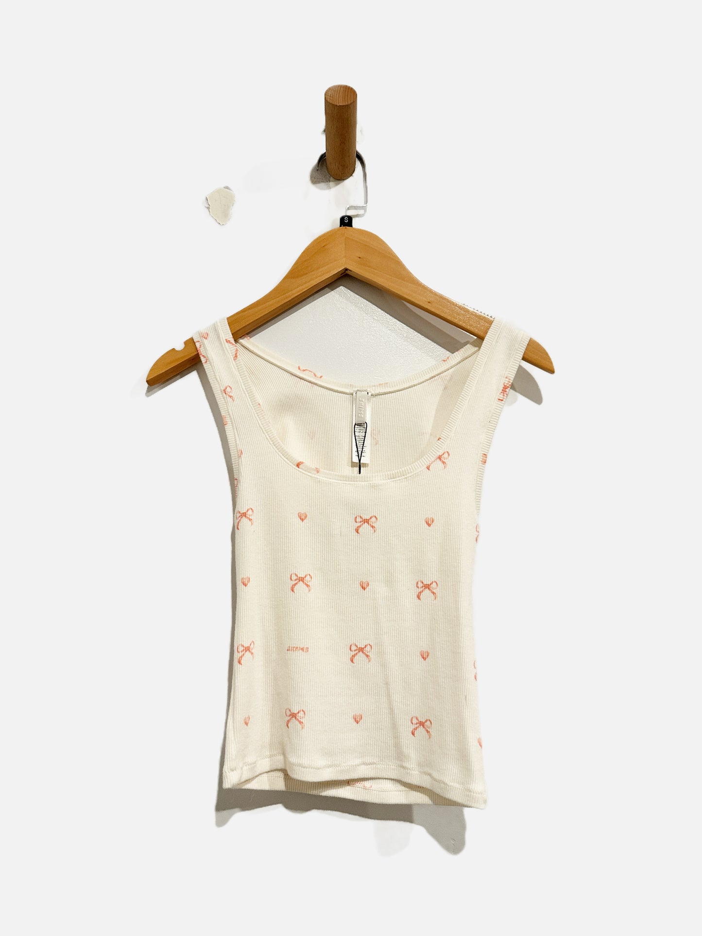 Skims White Bow Tank - Small