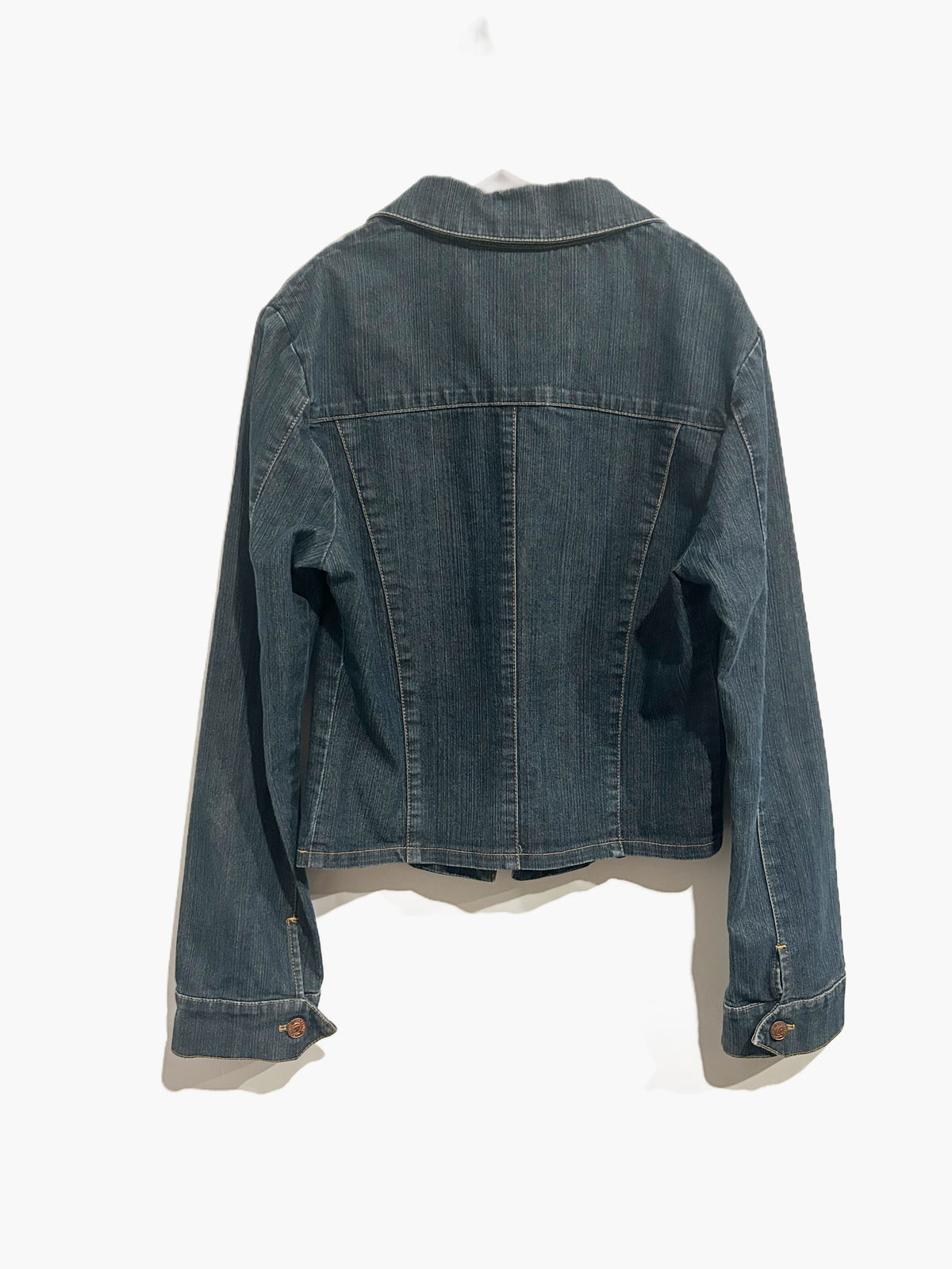 Lucy Love Y2K Denim Zip Jacket - Large