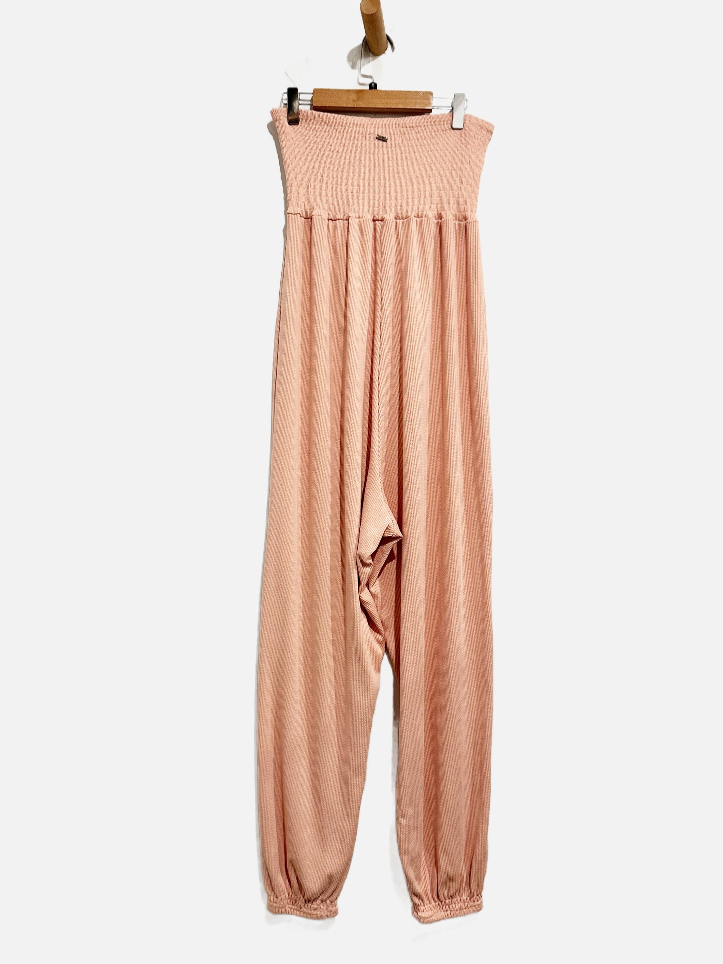 O’Neill Pink Strapless Jumpsuit - Medium