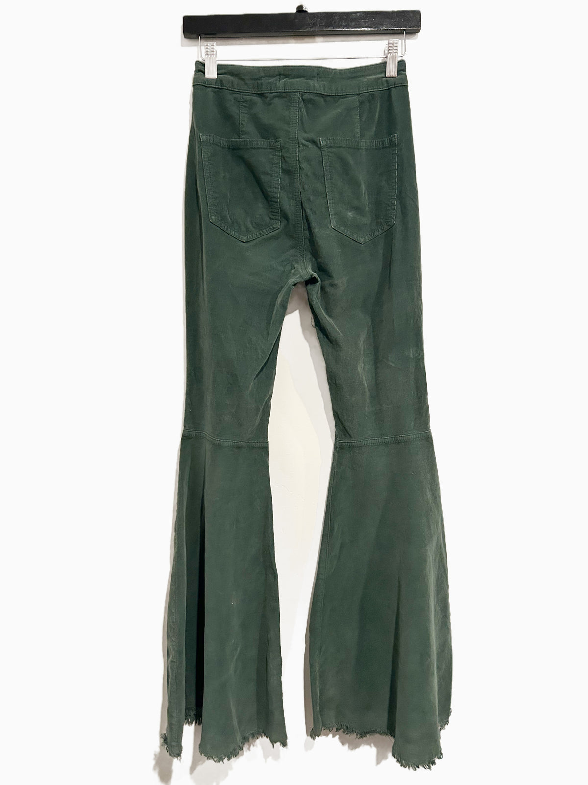 Free People Just Float On Cord Flare in Forest Green - 25