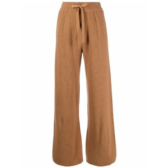 Nanushka Oni Ribbed-knit Straight-leg Pants Size Medium