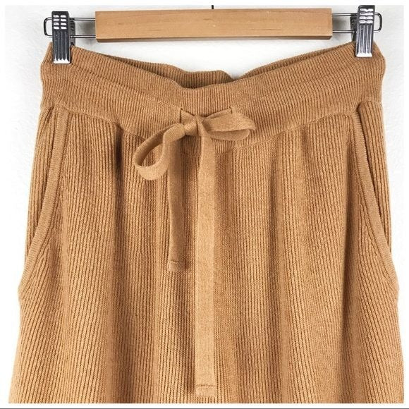 Nanushka Oni Ribbed-knit Straight-leg Pants Size Medium