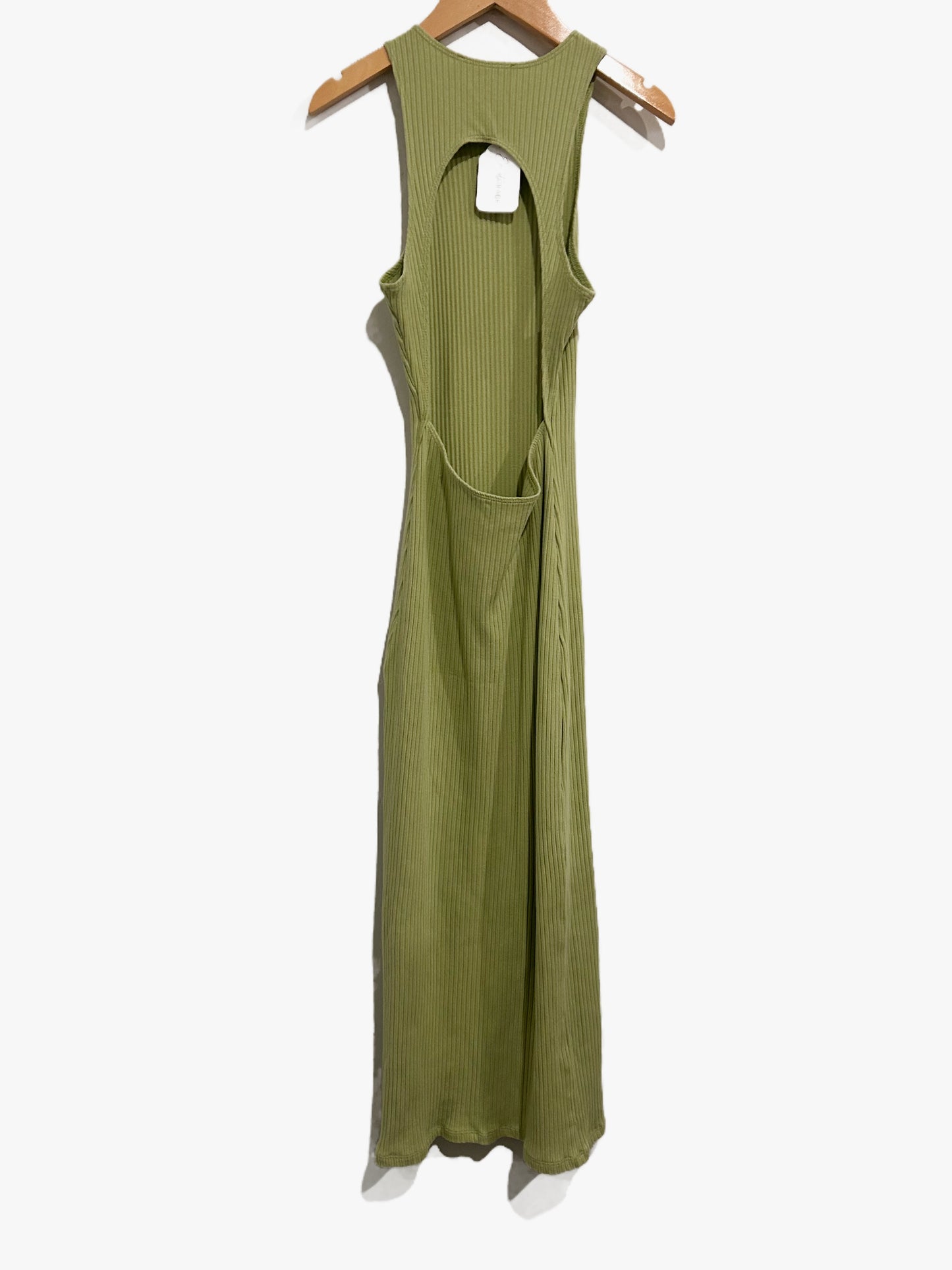 Reformation Candice Ribbed Midi Dress