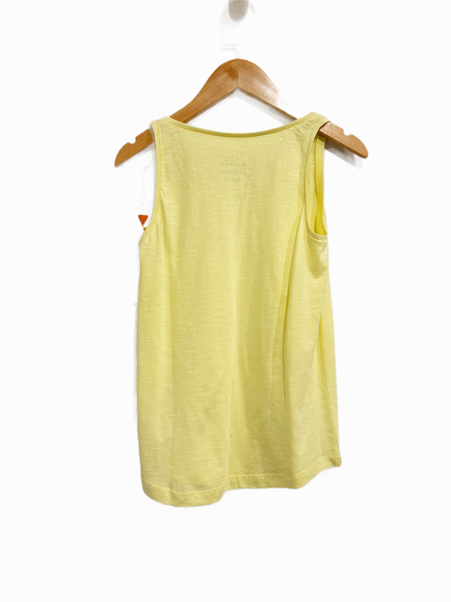 NWT Little Eleven Paris Yellow Tank - 12Y