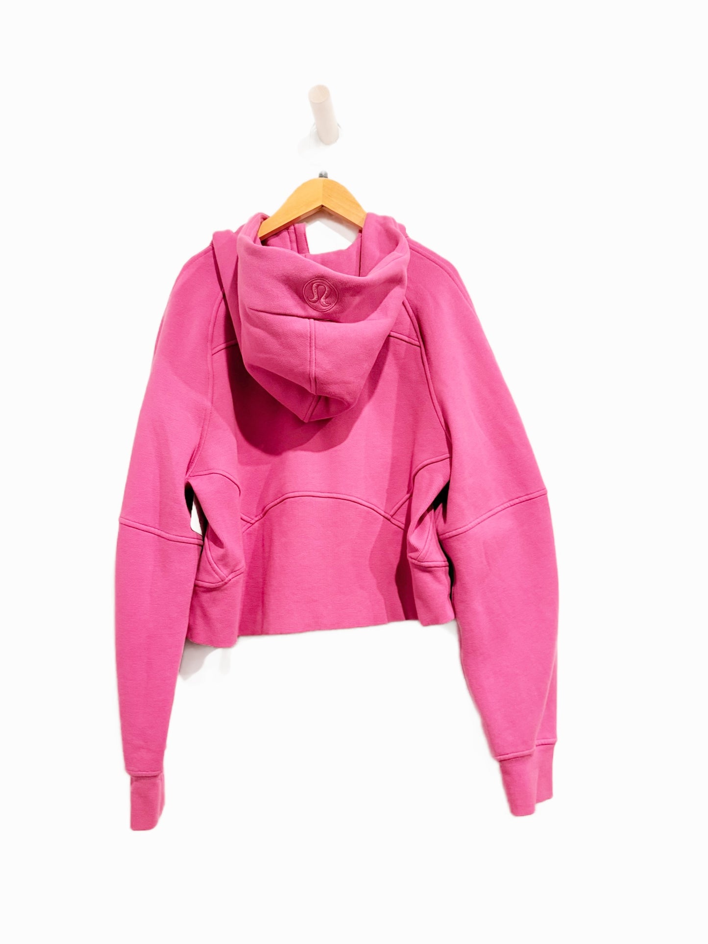 Lululemon Scuba Oversized Half-Zip Hoodie in Pink Blossom - XS/S