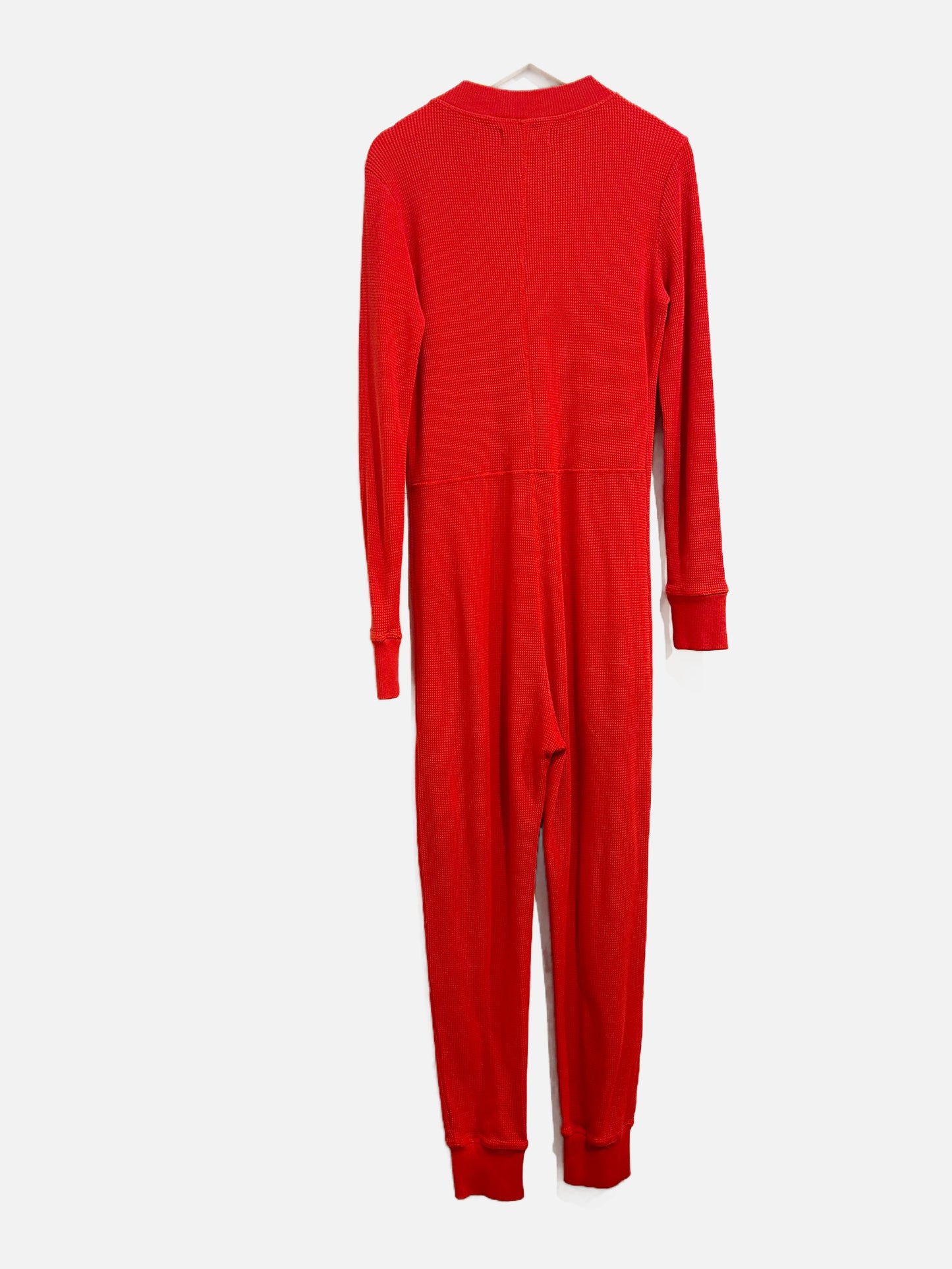 Everlane Red Waffle Knit Onesie - Small