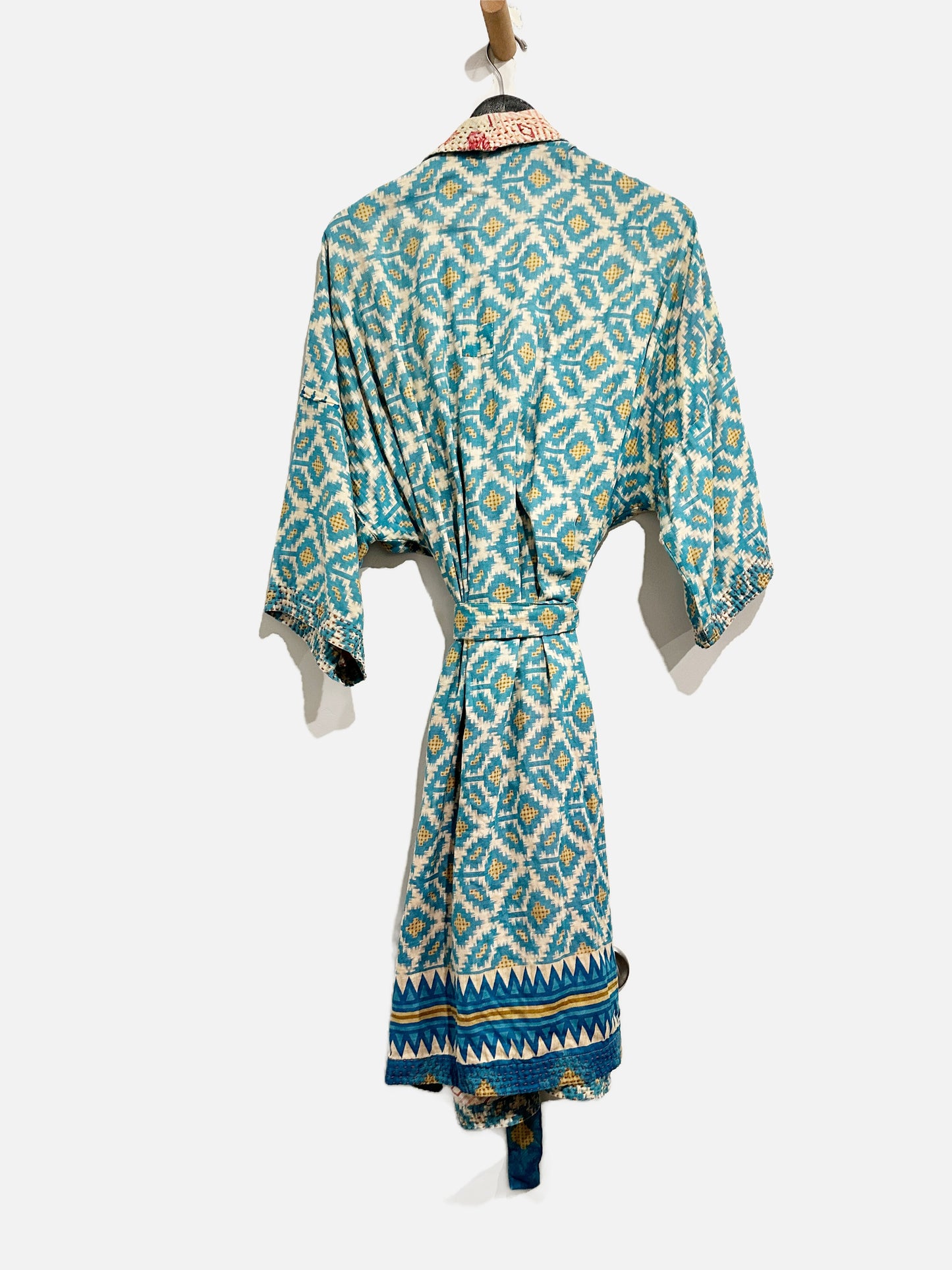 Serrv International Blue Quilted Duster - 0S