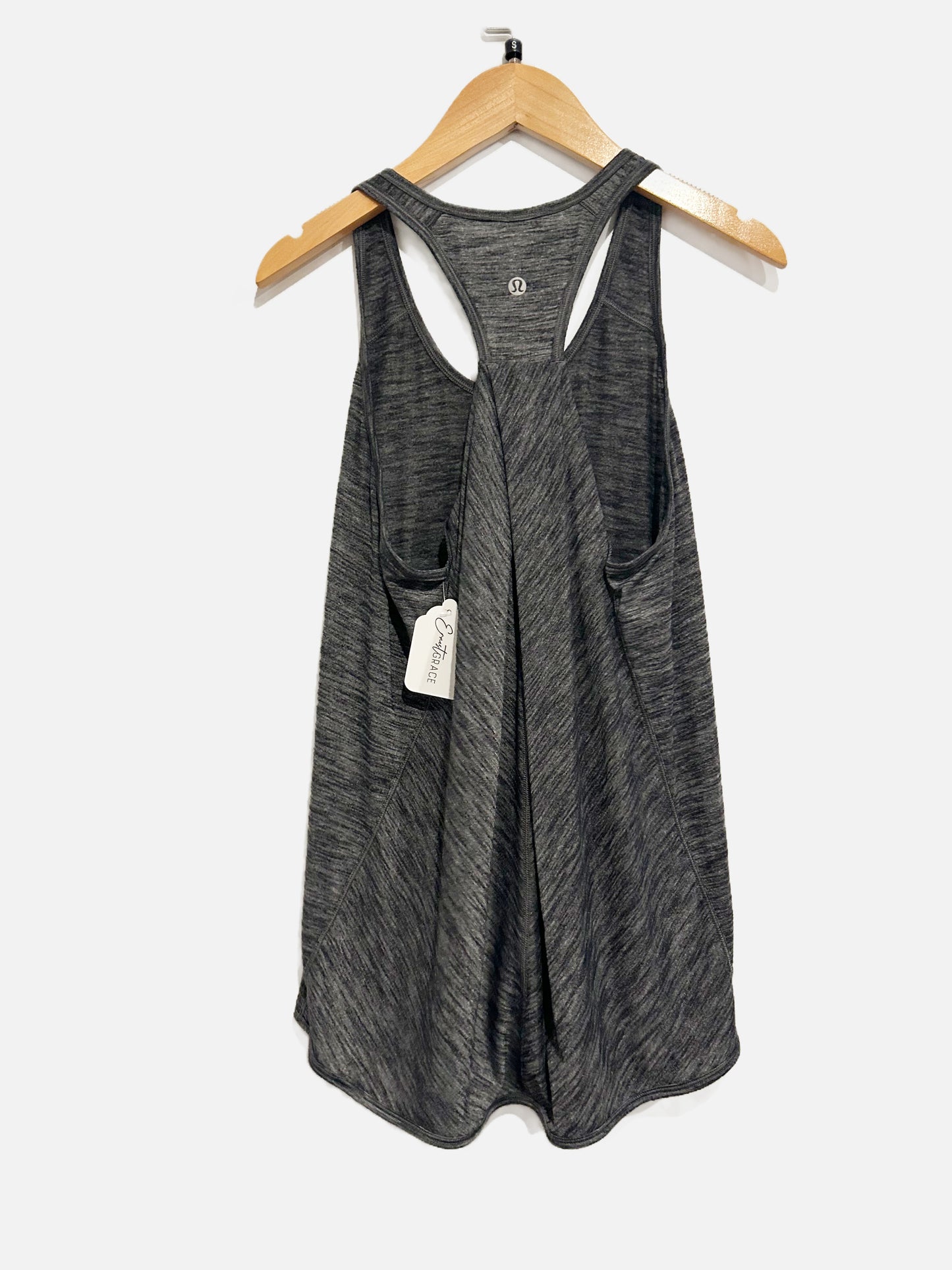 Lululemon Essential Tank in Heathered Black - 6