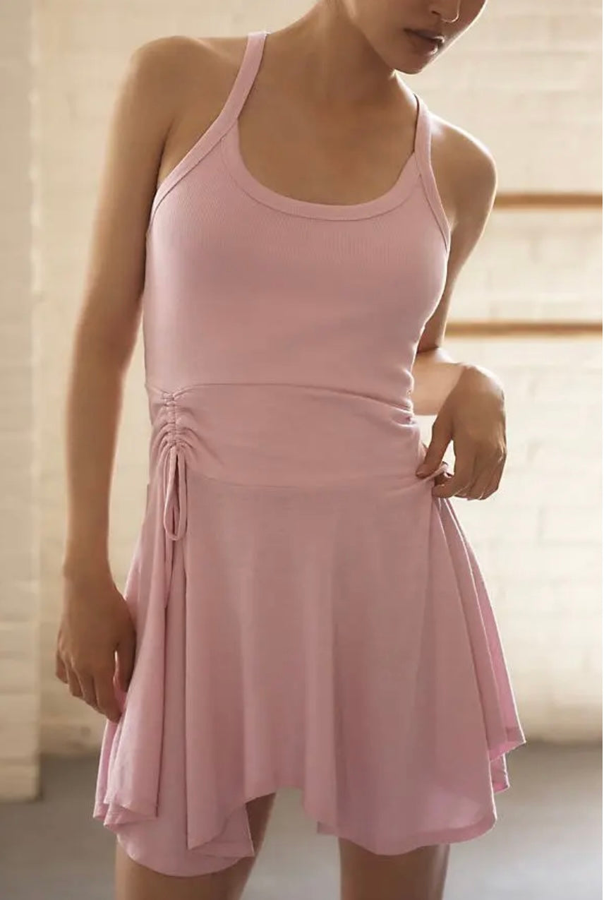 Anthropologie Daily Practice Pink Mini Dress - XS