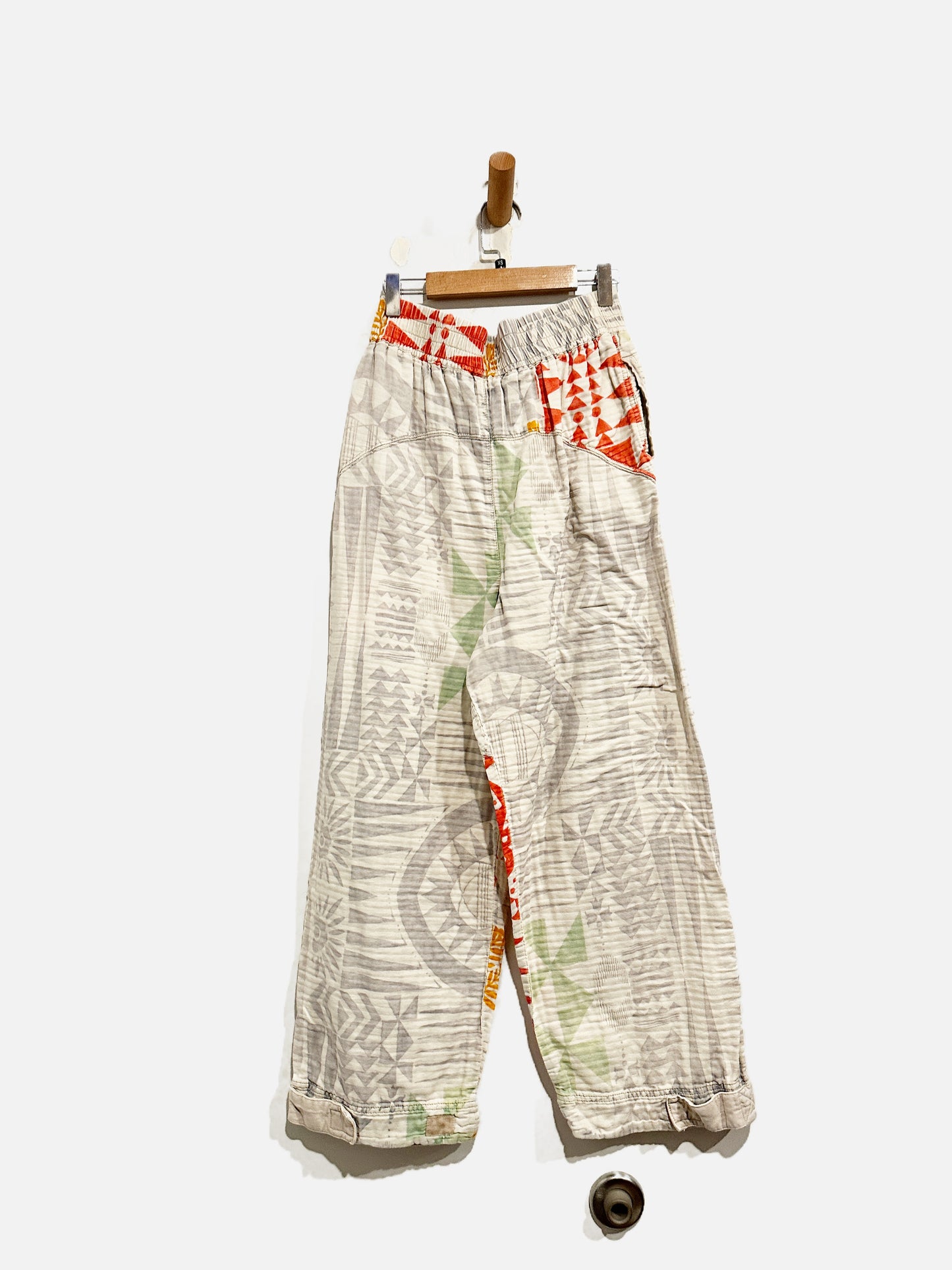 Free People Flipside Printed Pants -XS