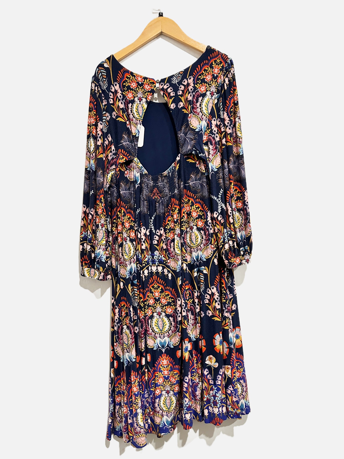 Anthropologie Maeve Sawyer Ballon Sleeve Dress - Large