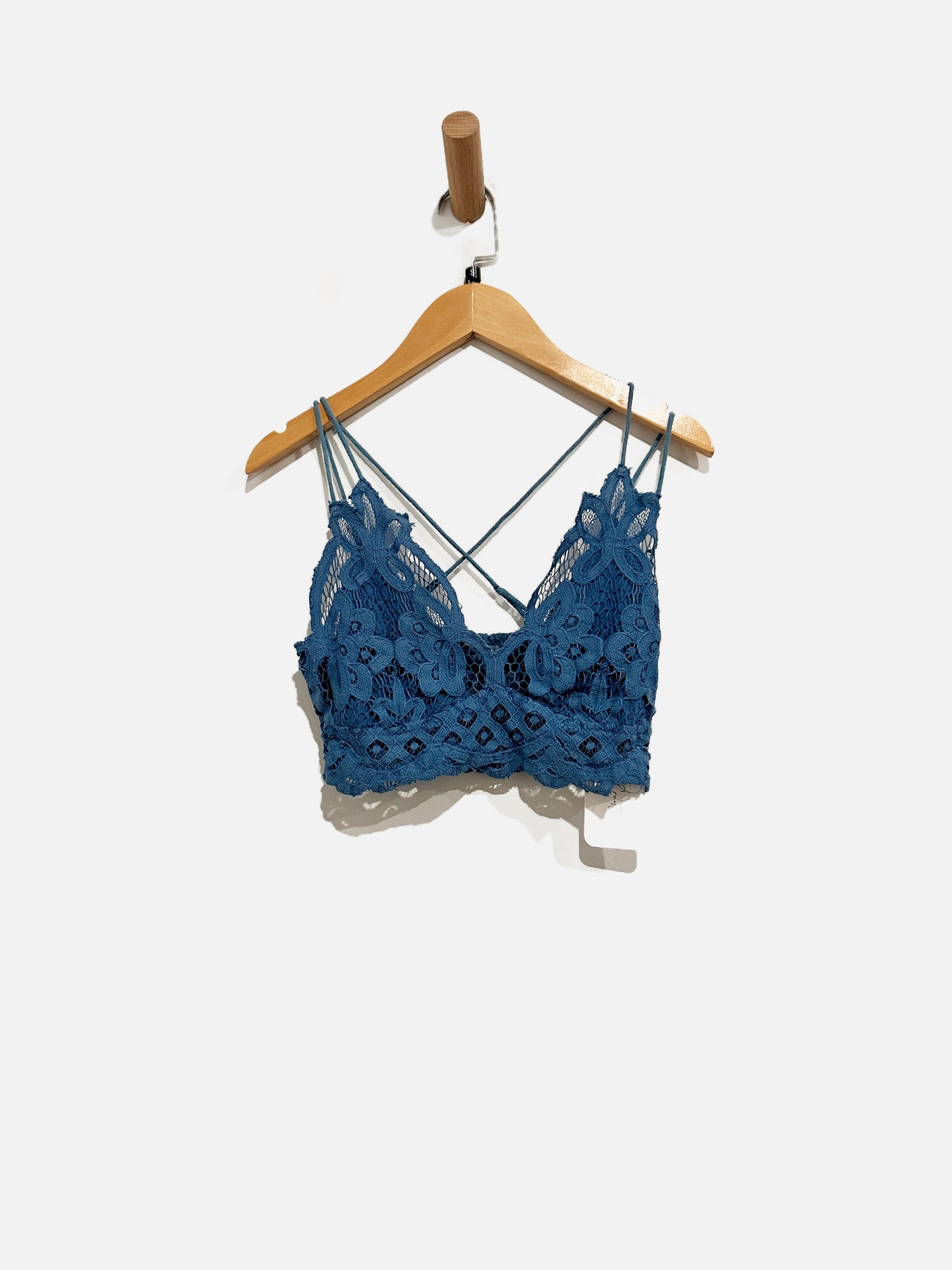 Free People Blue Adella Bra - Small