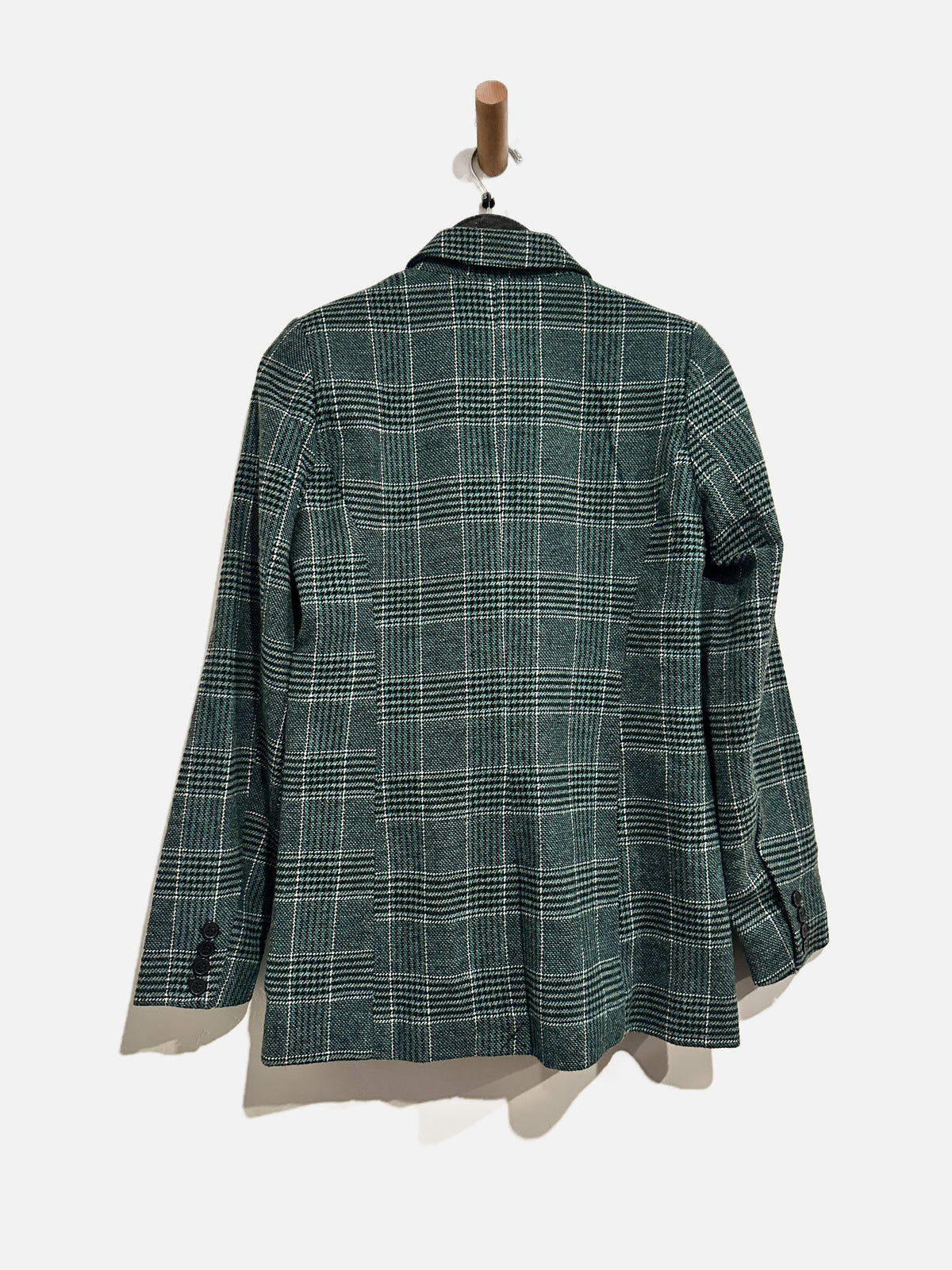 House of Harlow NWT Green Plaid Blazer - XS