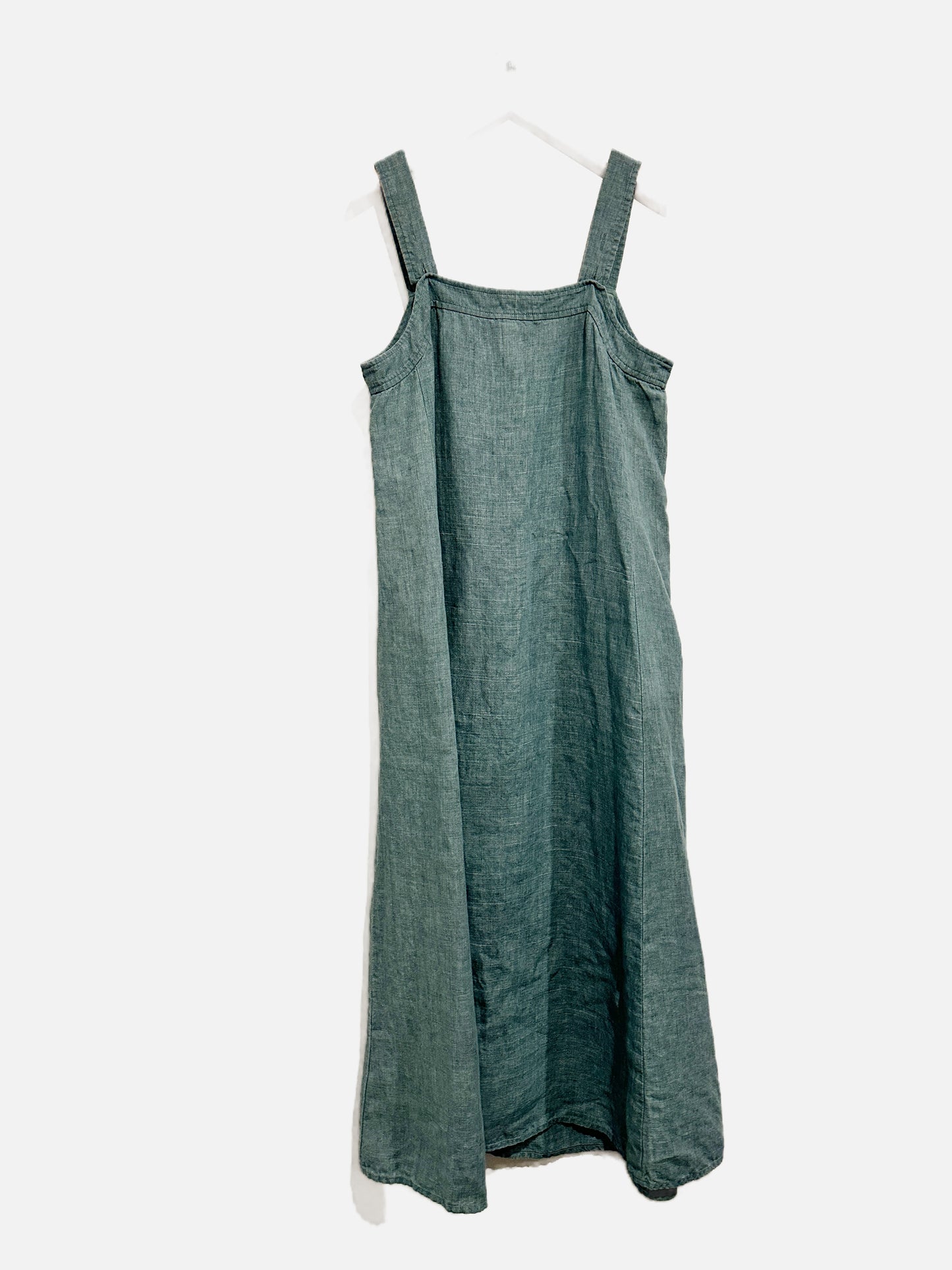 Eileen Fisher Chambray Linen Dress - XXS