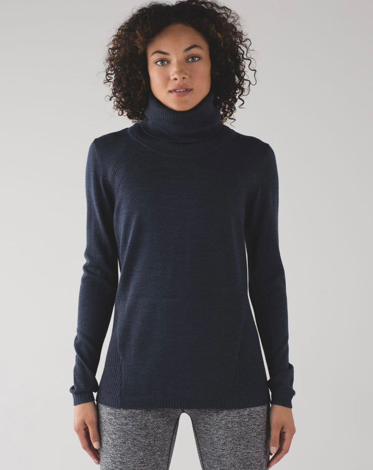 Lululemon Sweat And Savasana Sweater
In Heathered Inkwell - 12