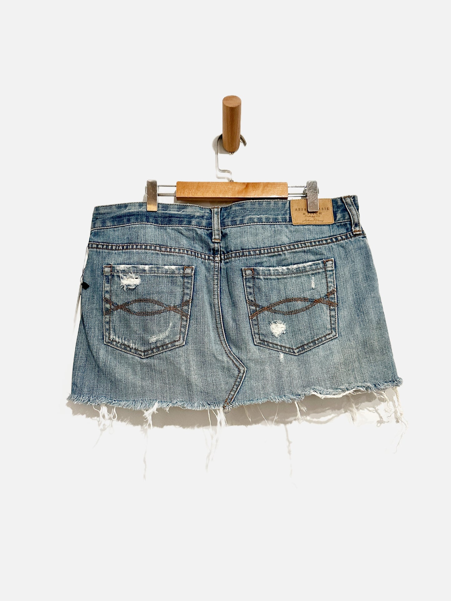 Abercrombie & Fitch Y2K Denim Mini Skirt - 6