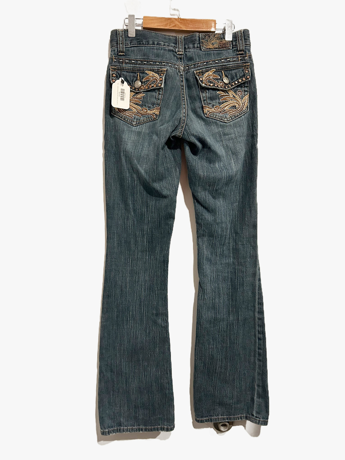 Cruel Girl Y2K Low Rise Flare Jeans - 0XL