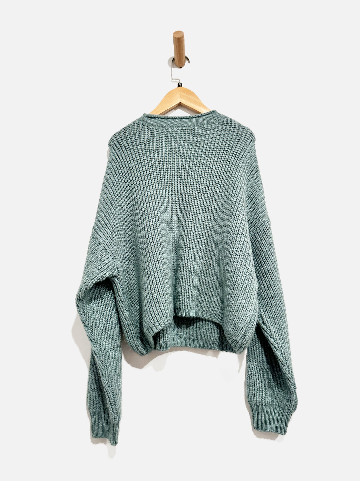 Urban Outfitters Blue Cable Knit Sweater  - Large