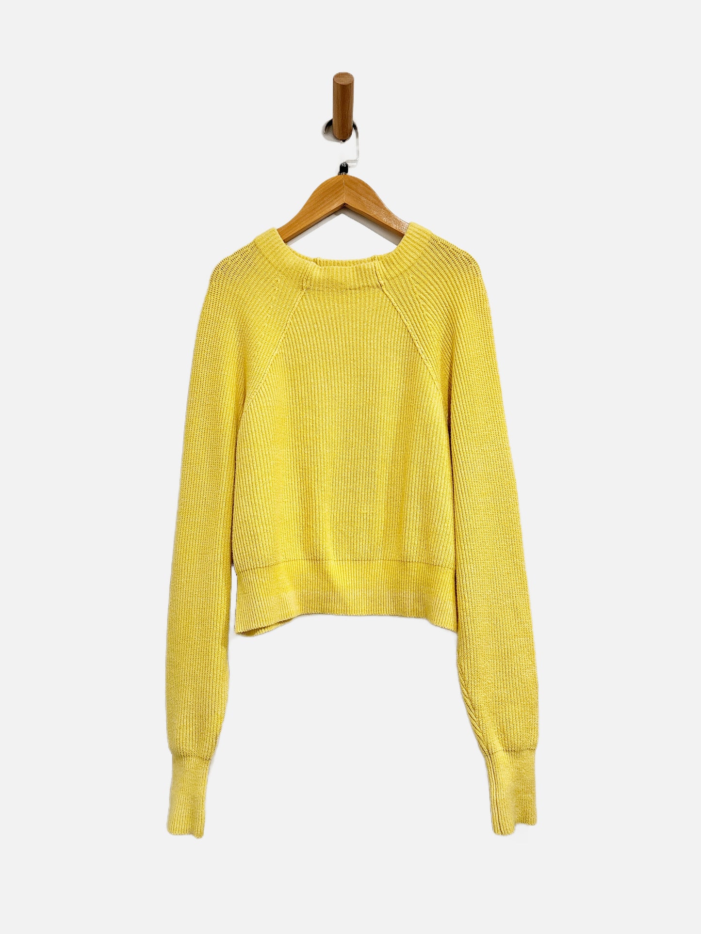 Free People Too Good Pullover in Yellow - XS