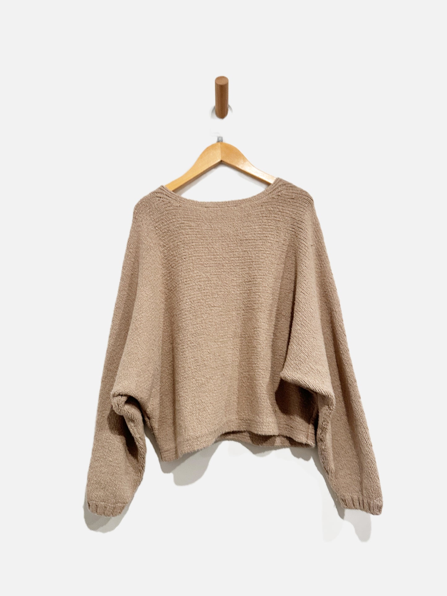 Abercrombie & Fitch Brown Cropped Sweater - S/M