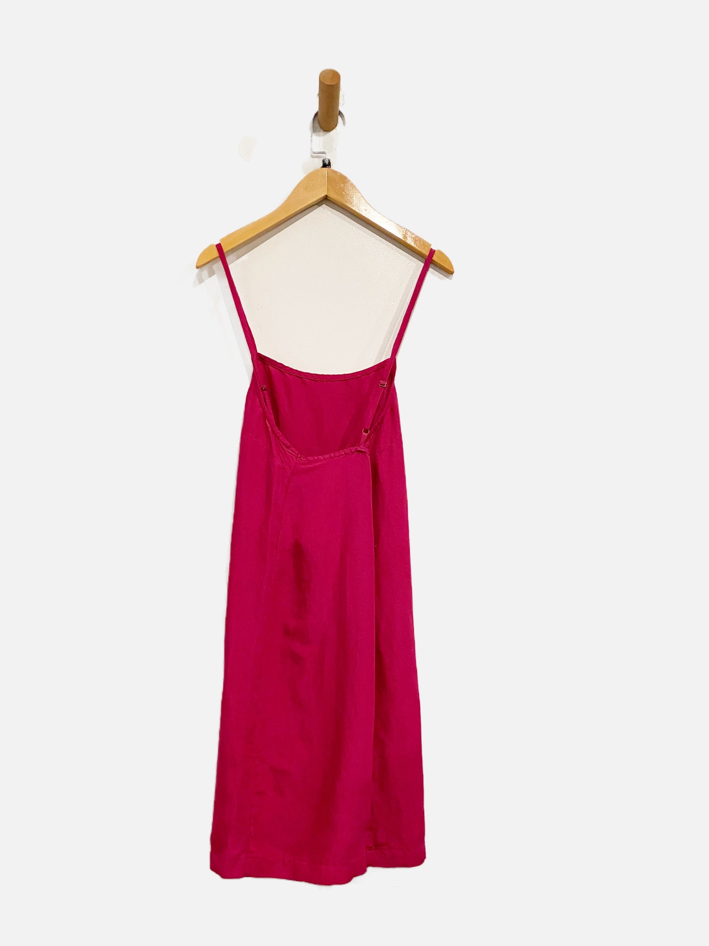 Ripcurl Pink Linen Mini Dress - XS