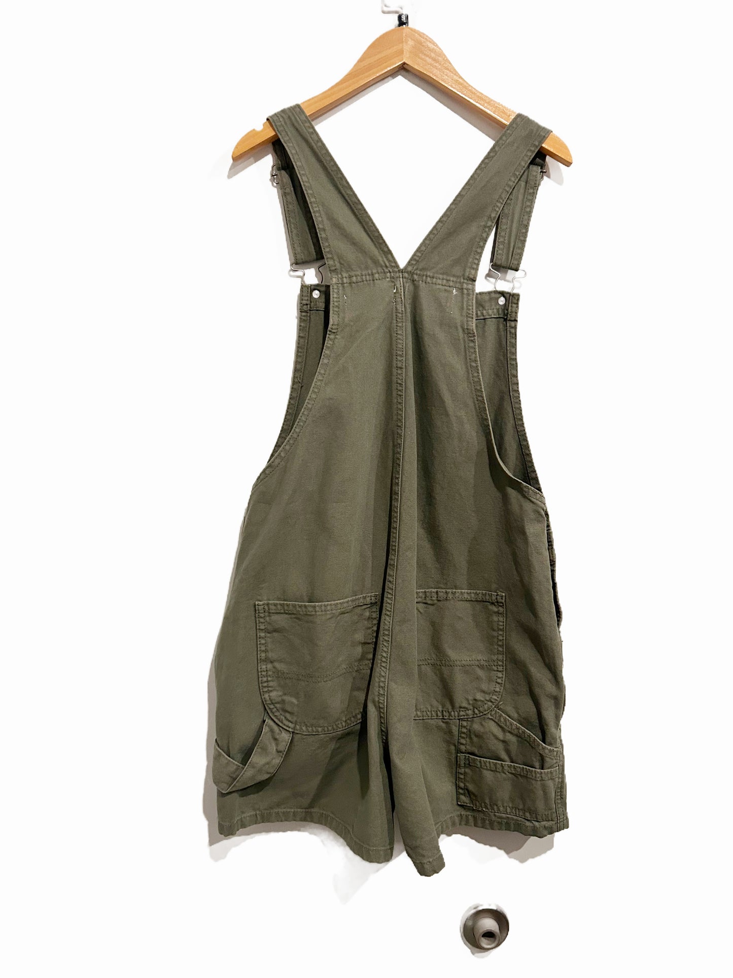 Cotton On Utility Canvas Shortalls - 4