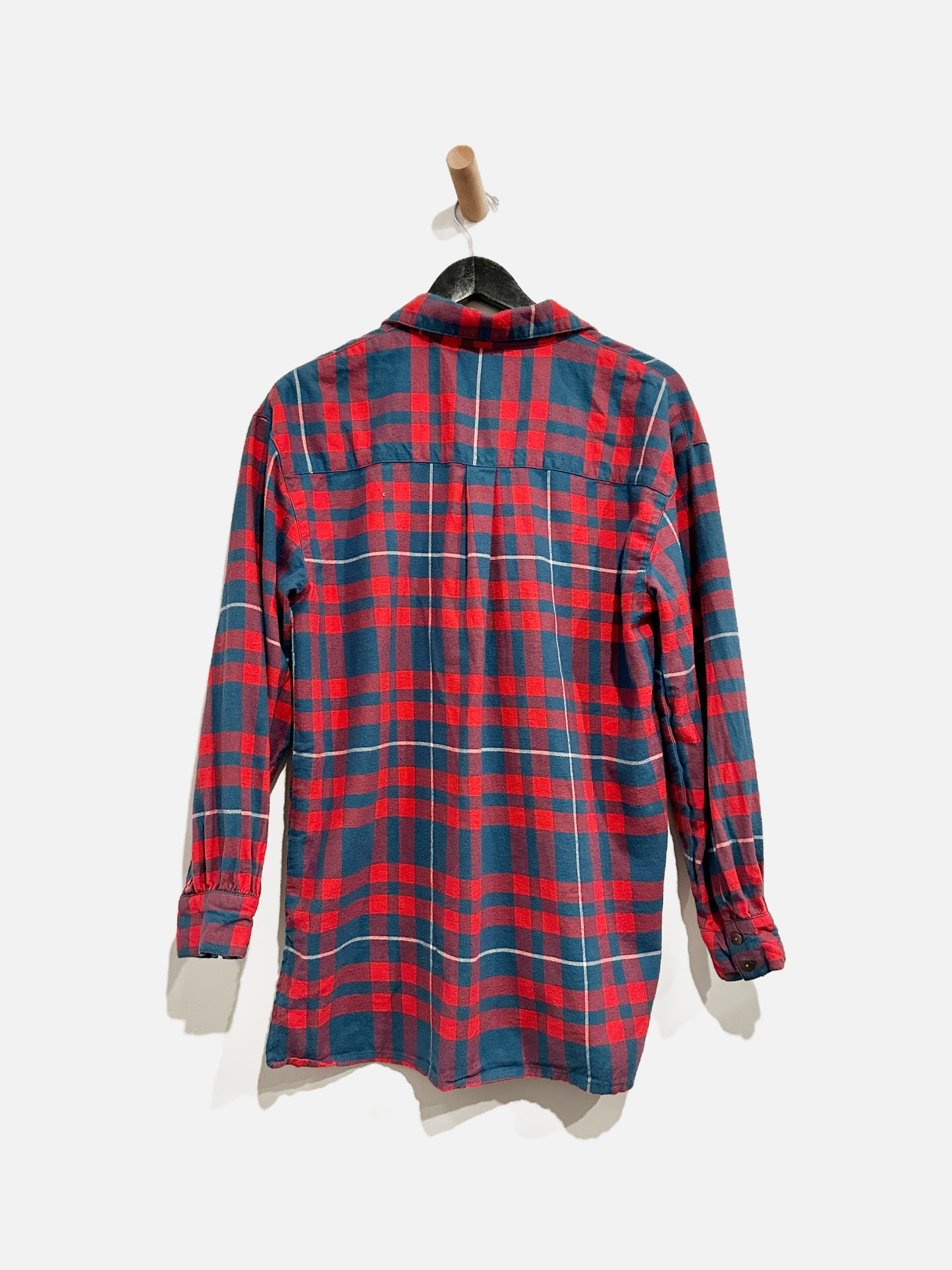 Spell Red and Blue Basecamp Flannel - XS