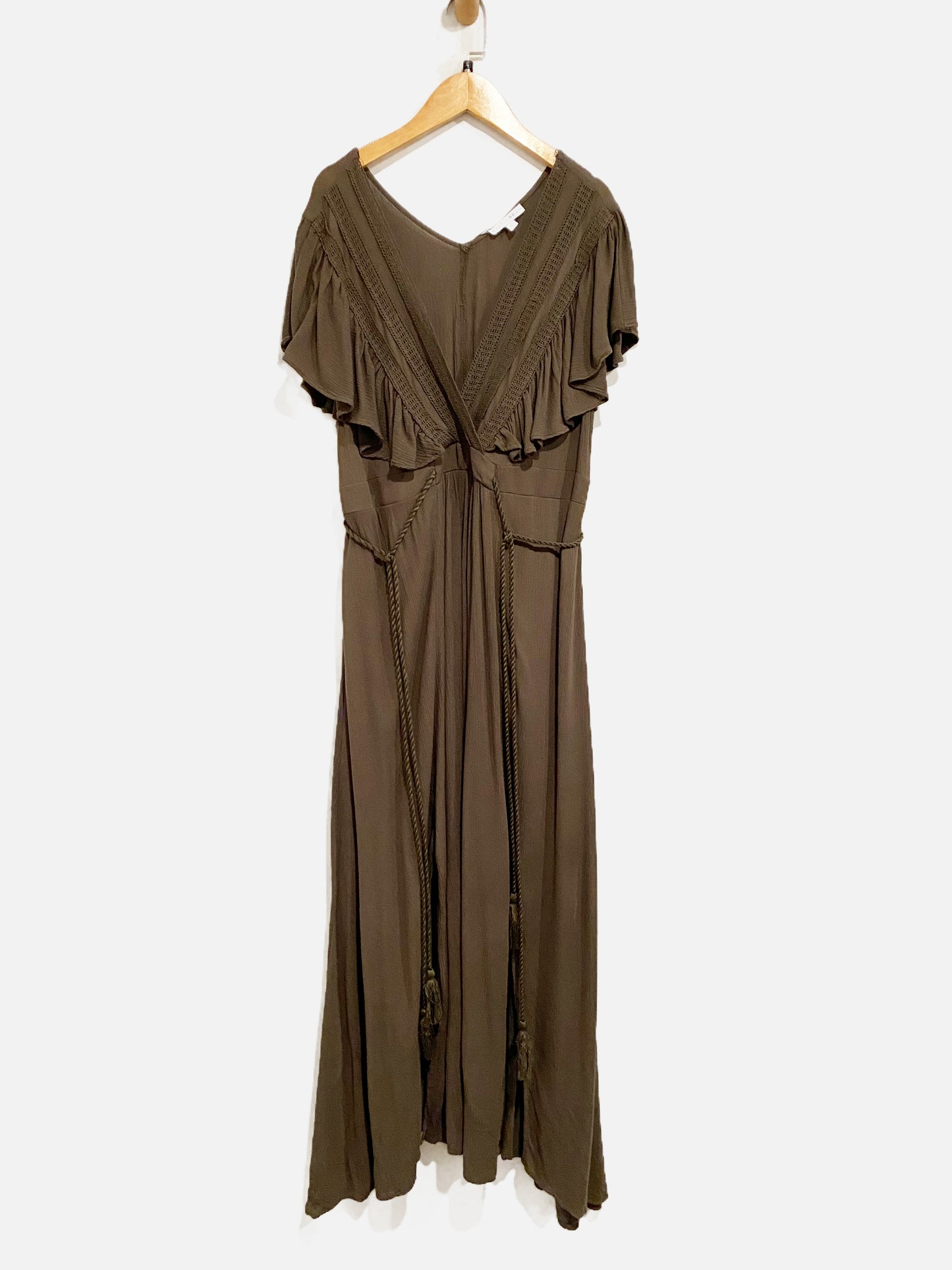 Baltic Born Green Midi Dress - Large