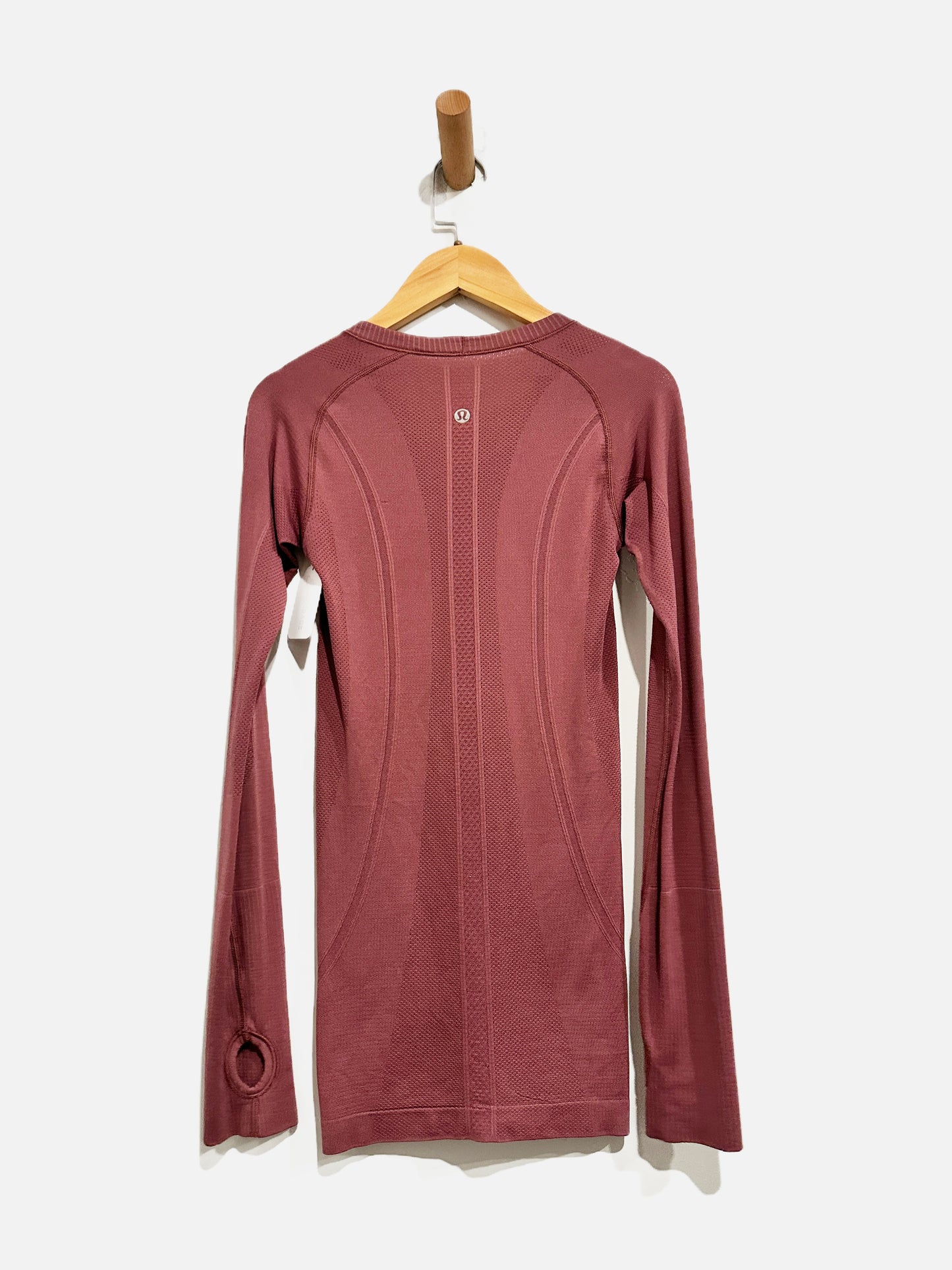 Lululemon Swiftly Tech Long Sleeve Crew in Misty Merlot - 2