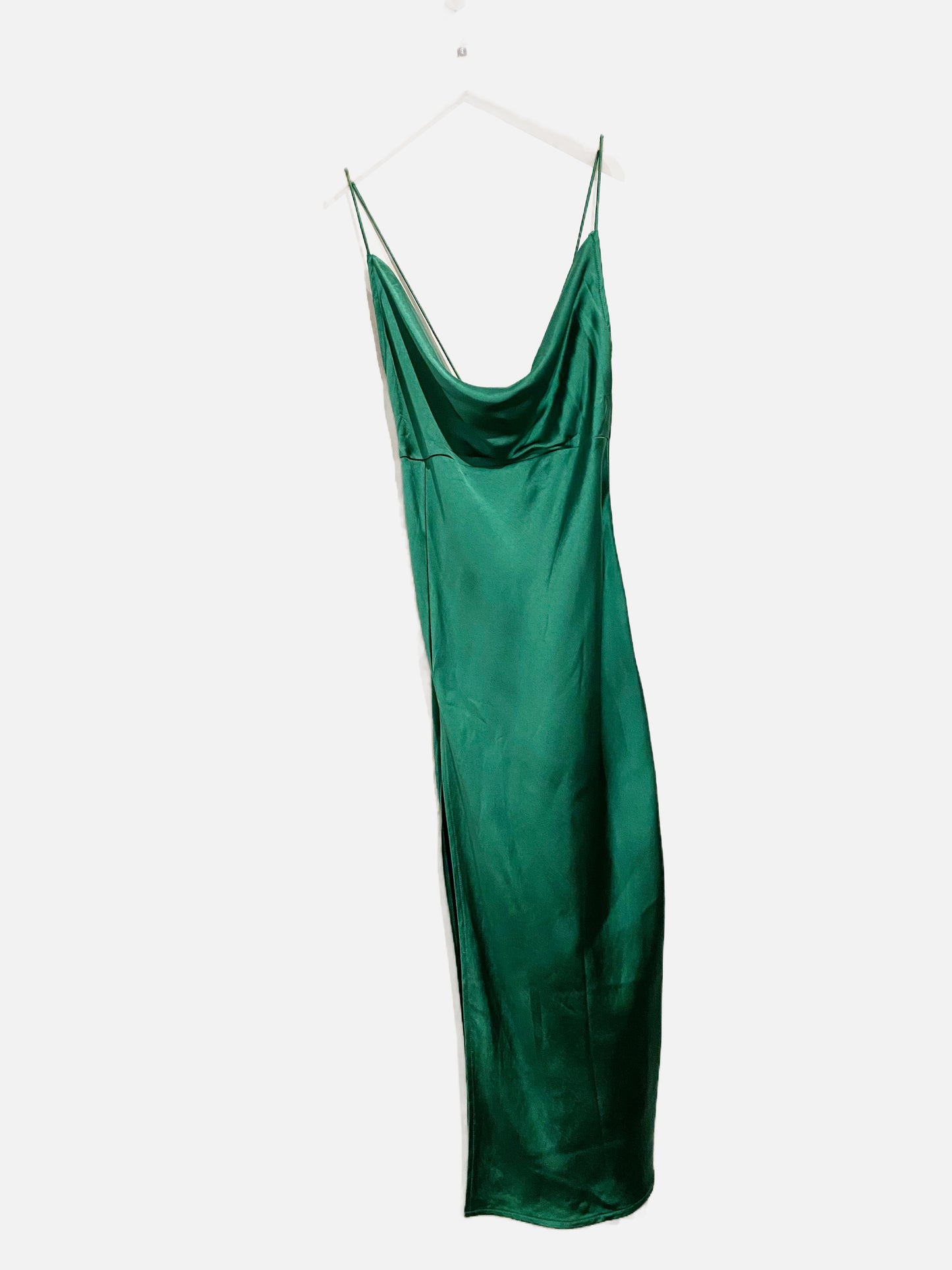 Lioness Green Slit Dress - 4