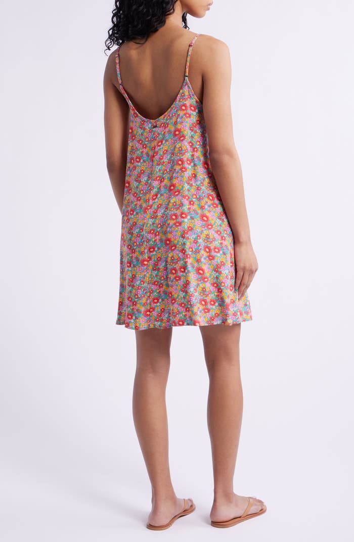 Ripcurl Colorful Floral Mini Dress - Small