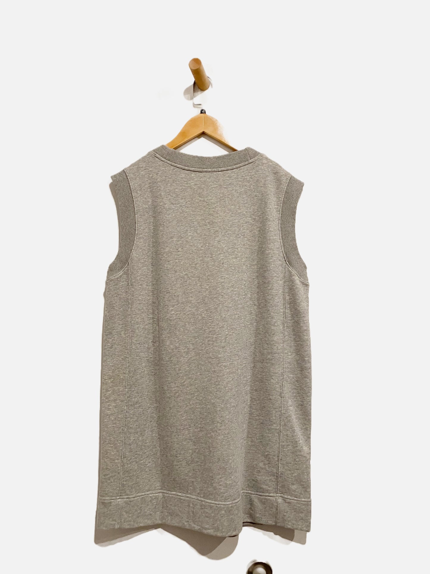 Vuori Sedona Vest Dress in Light Heather Grey - Medium