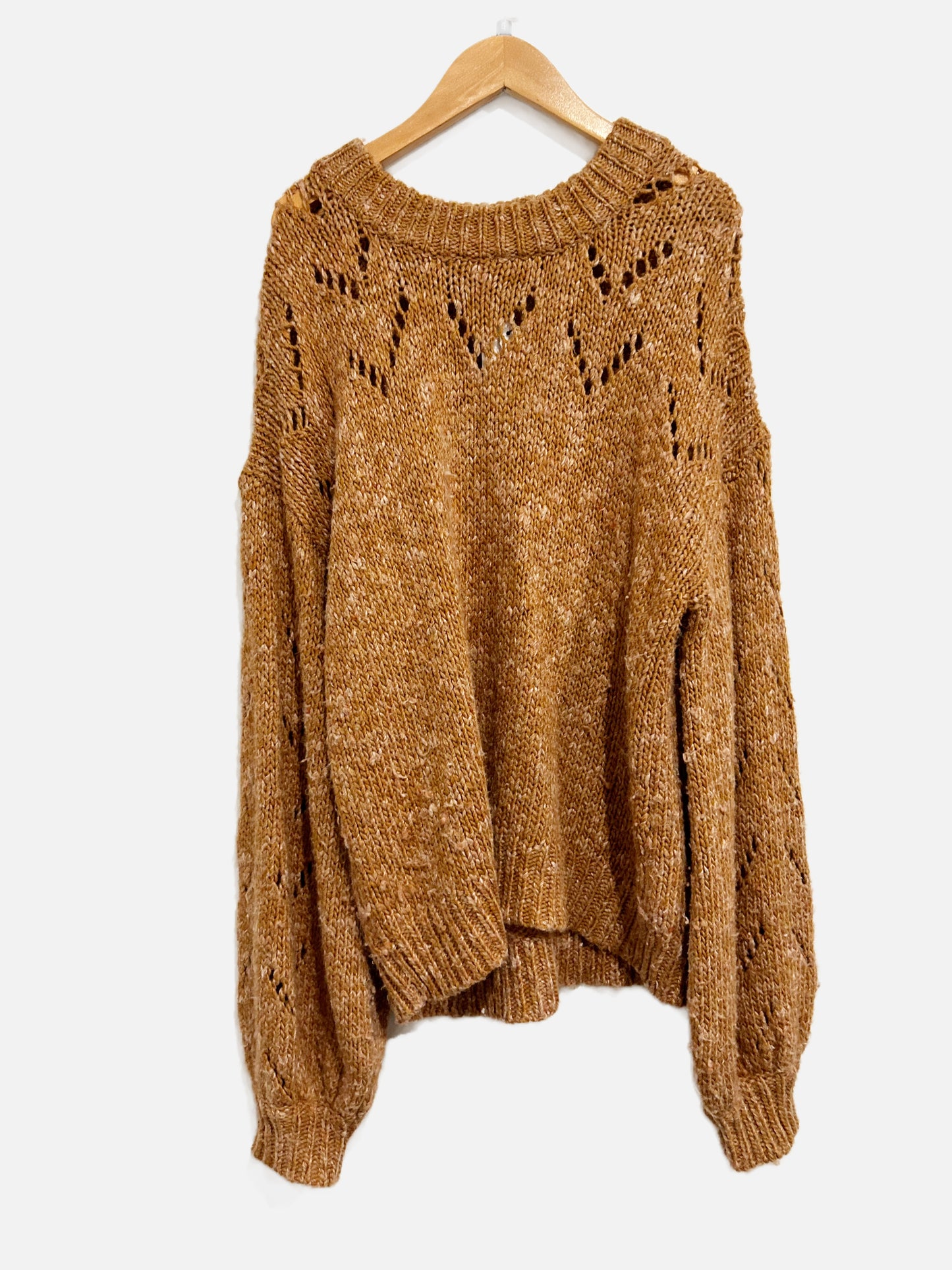 Madewell Orange Sweater - Small