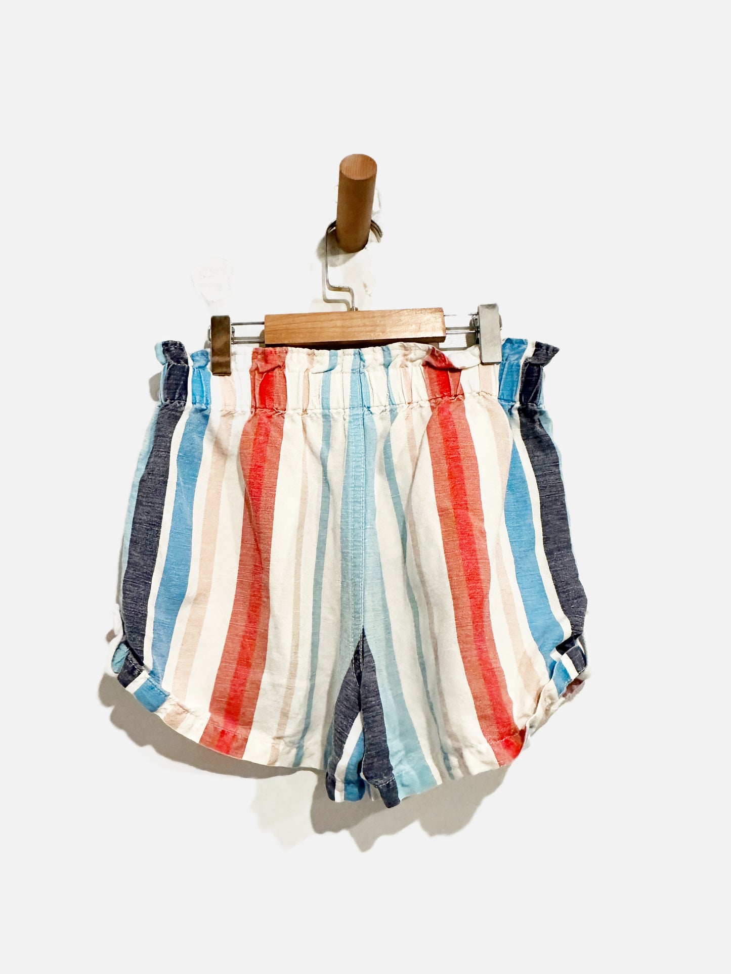 Tractr Kids Linen Stripe Shorts - 14
