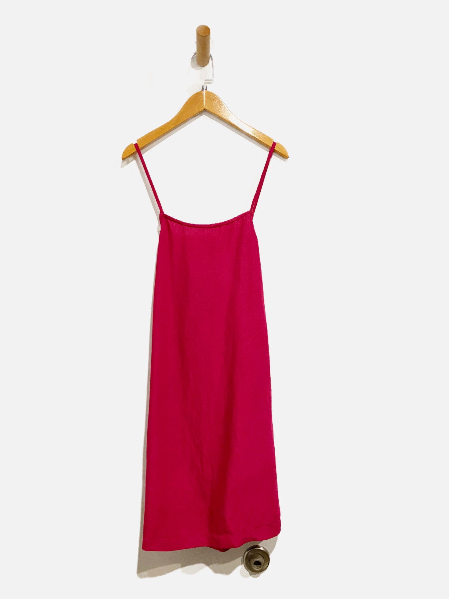 Ripcurl Pink Linen Mini Dress - XS