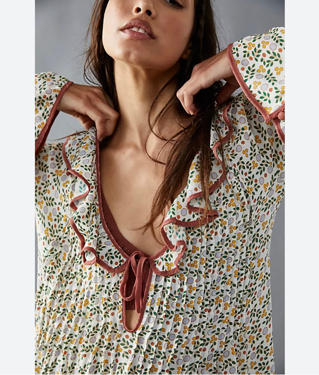 Free People Blossom Baby Mini Dress - Medium