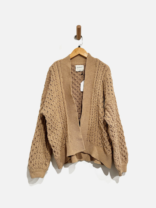 Abercrombie & Fitch Cable Knit Cardigan - Small