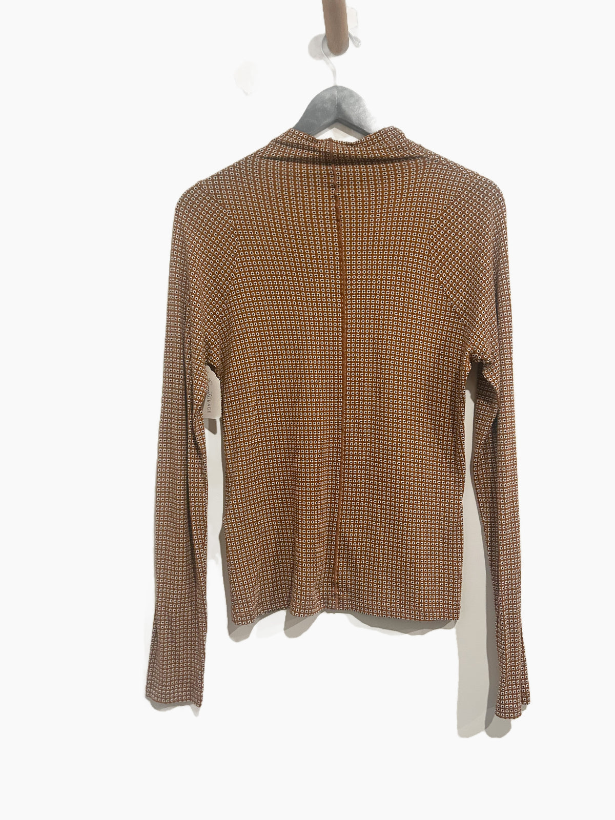 Rag & Bone Shaw Geo Floral Turtleneck Top