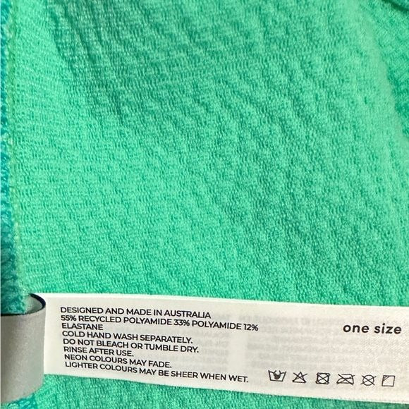 bond-eye NWT Rico One-Piece Swimsuit in Apple Eco One Size