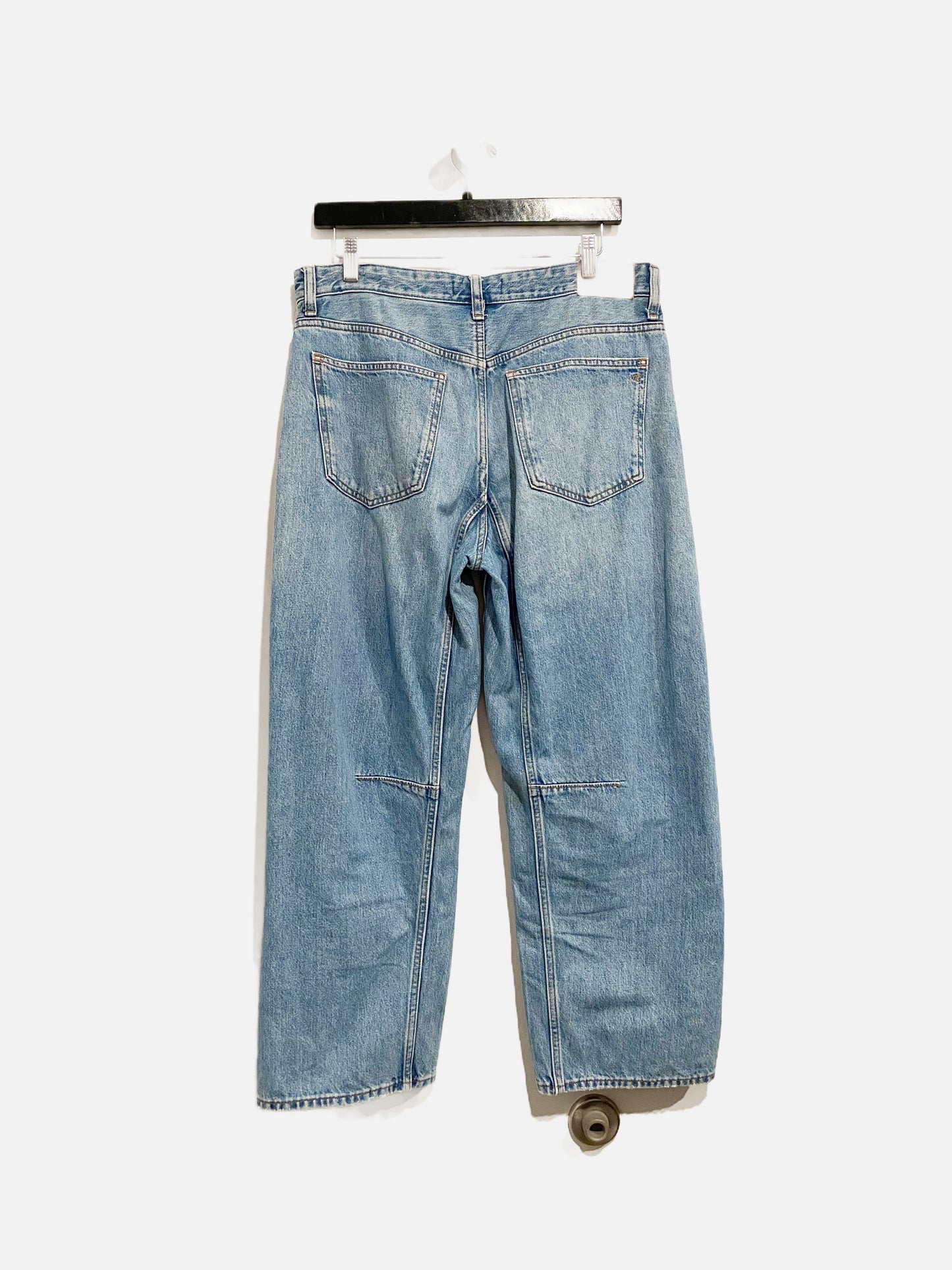 Madewell the Darted Barrel Leg Jean - 28