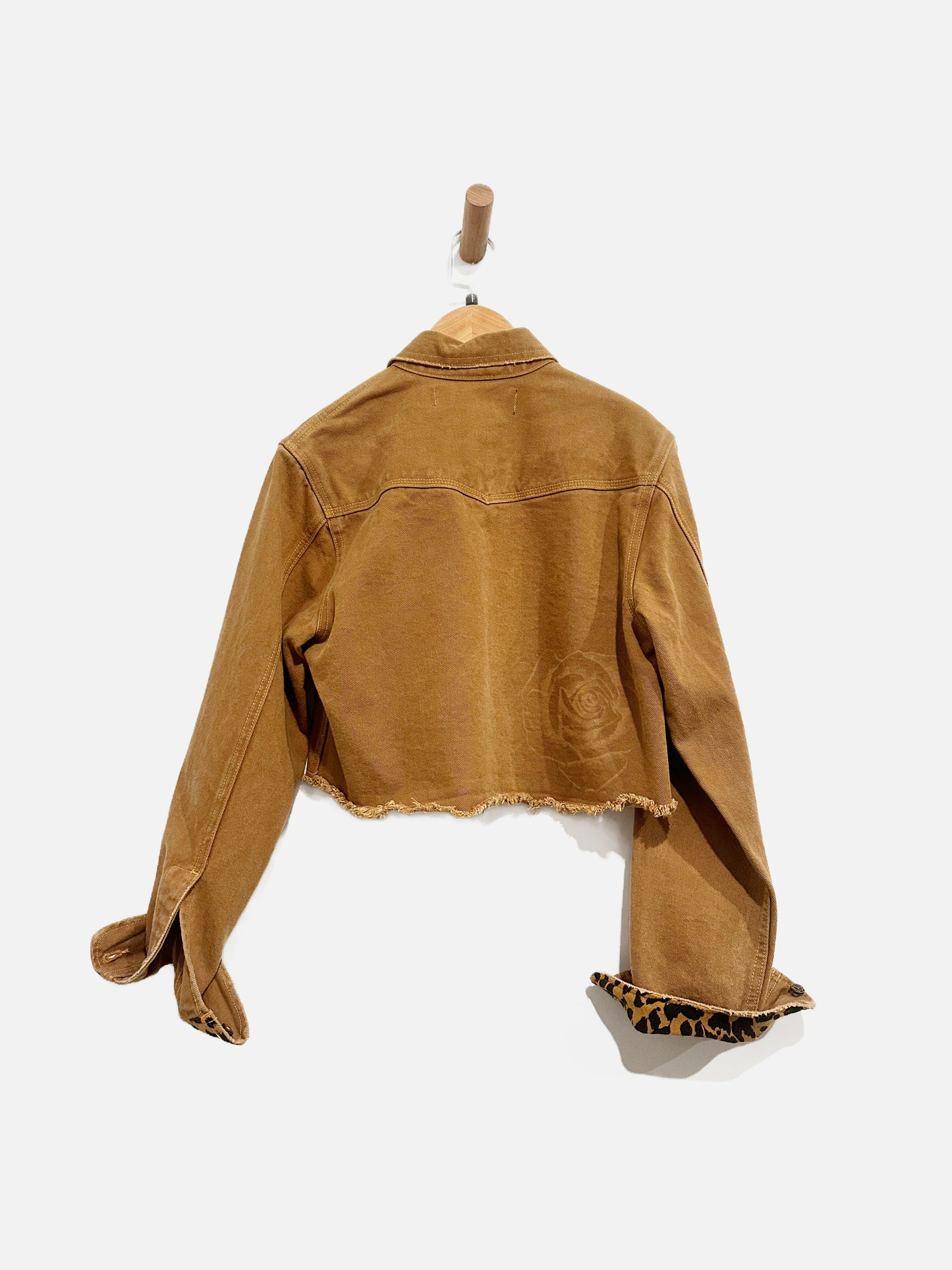 Marvel Cowboy Brown Denim Jacket - Small