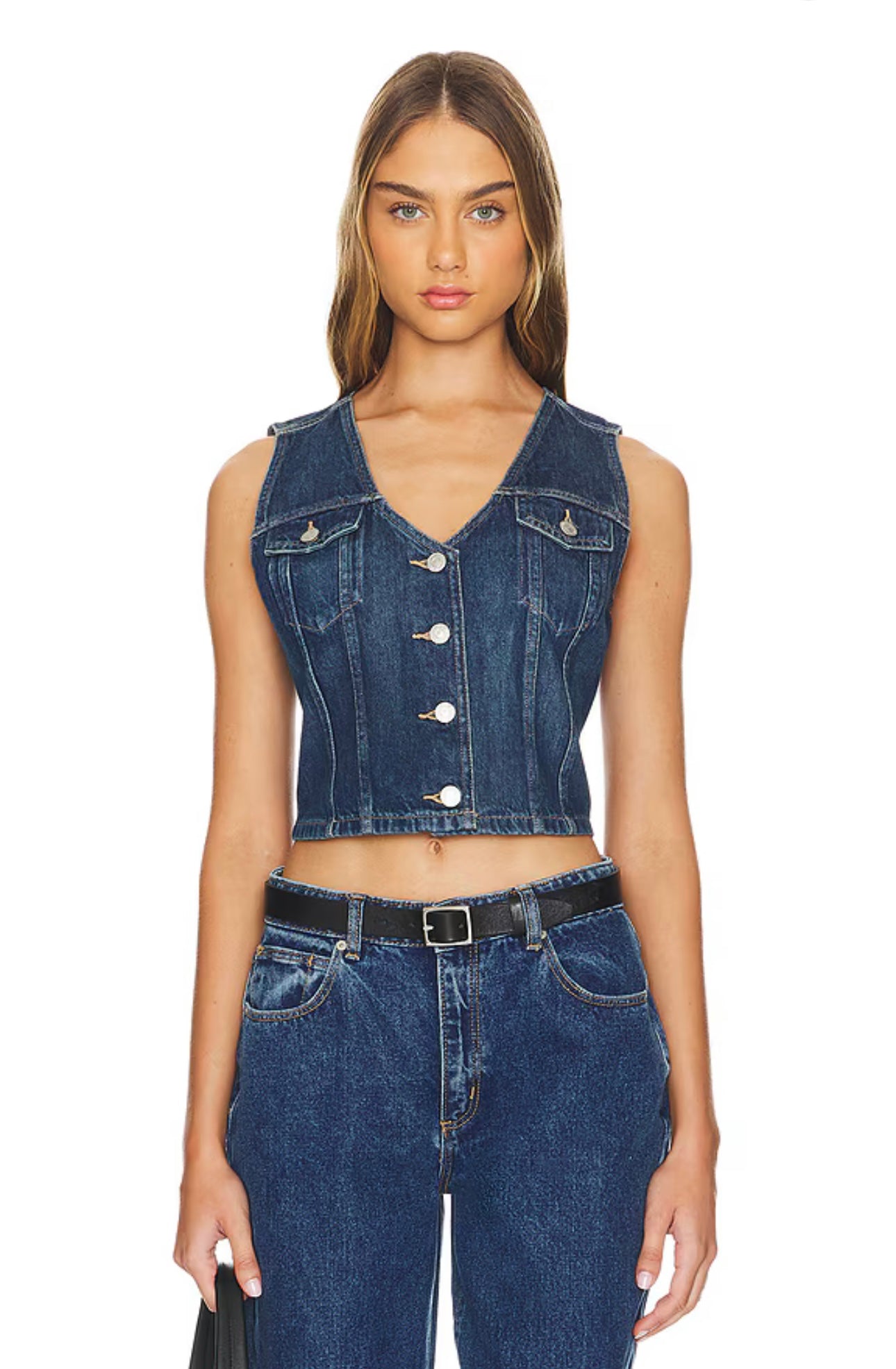 Levi's Denim Corset Top