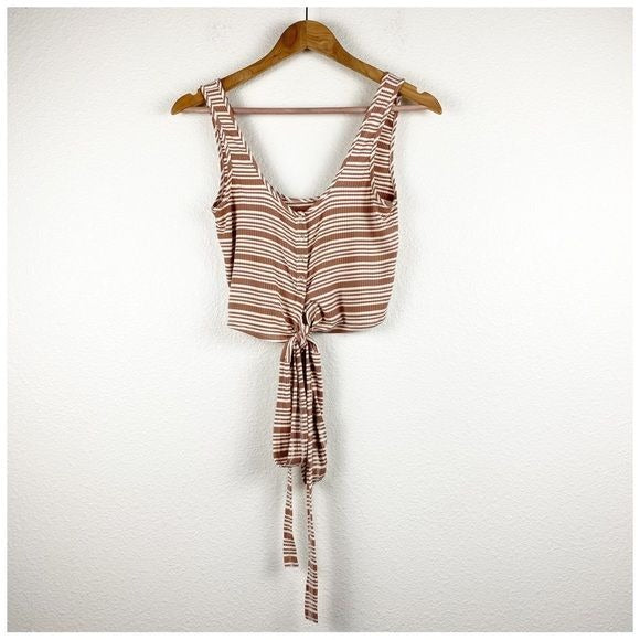 Privacy Please Orion Tank in Camel Size Small