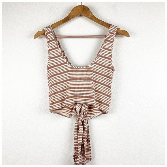 Privacy Please Orion Tank in Camel Size Small