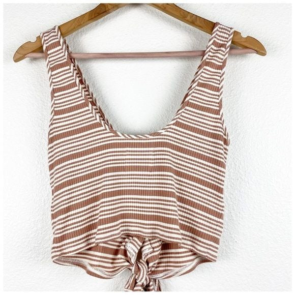 Privacy Please Orion Tank in Camel Size Small