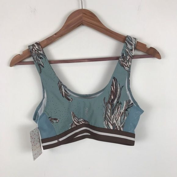 NWT Free People Serene Printed Sports Bra Size XS