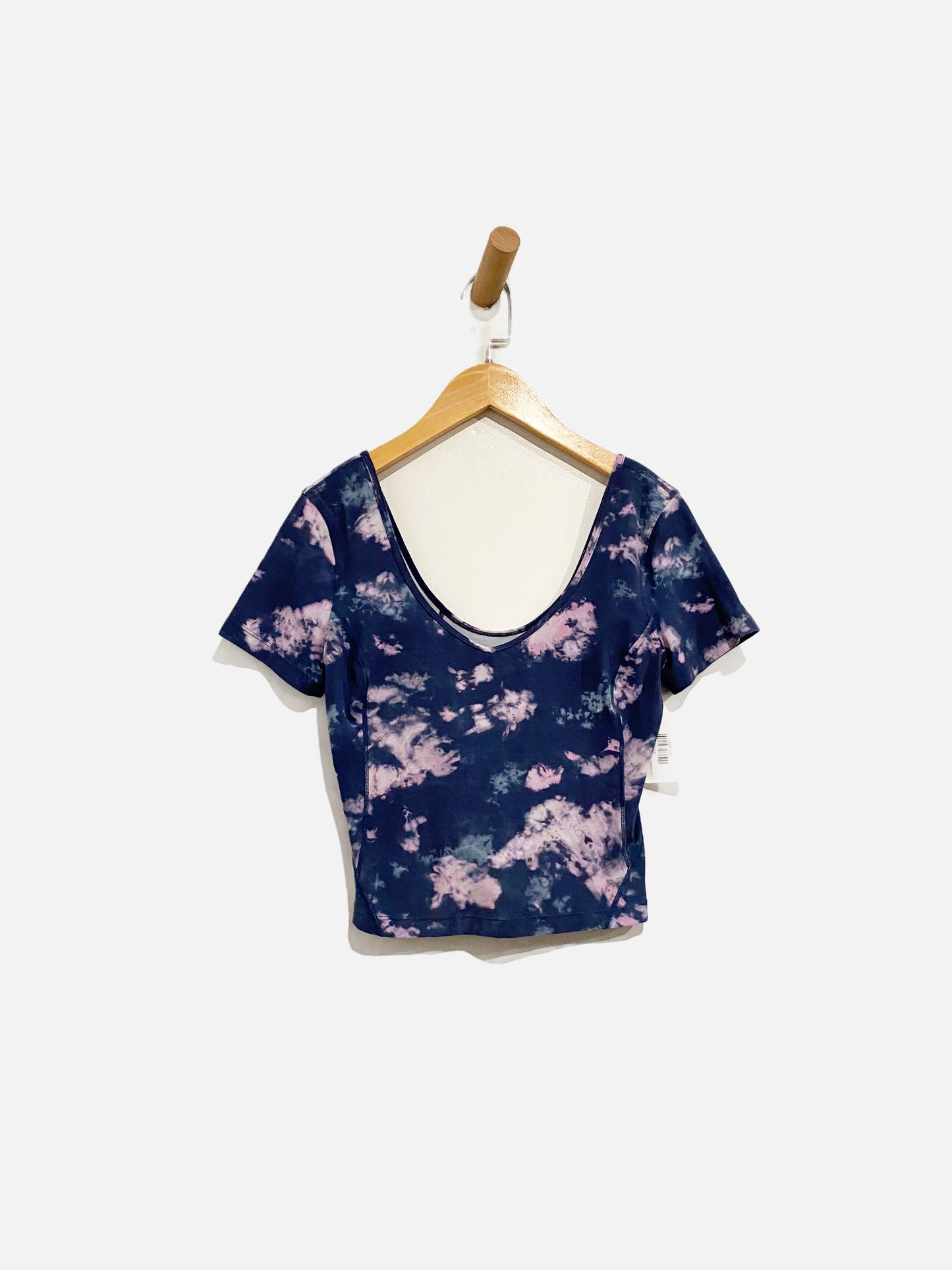 Lululemon Align Tee in Purple Tie Dye